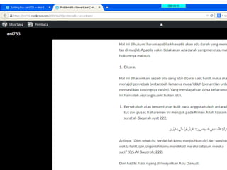 Problematika kewanitaan