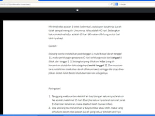 Problematika kewanitaan