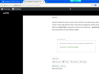 Problematika kewanitaan