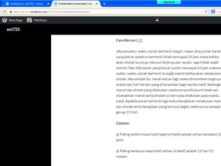 Problematika kewanitaan