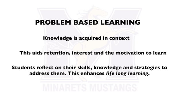 Problem based learning | PPT
