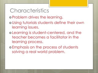 How PBL worksStep 3: Gather and Evaluate InformationStudents will gather information from all sorts of media like from books and websitesThen students will need to evaluate the findings.Student engage on independent study