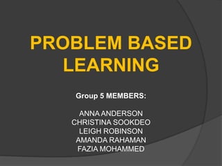 Problem Based Learning | PPTX