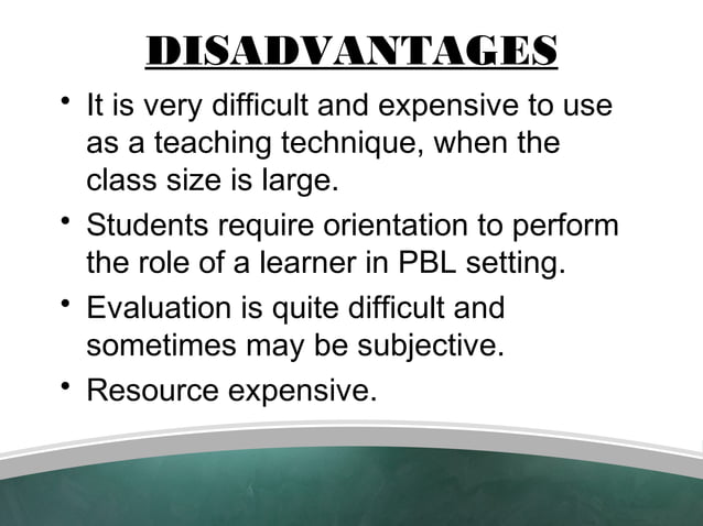 Problem based learning | PPT | Educational Assessment | Education