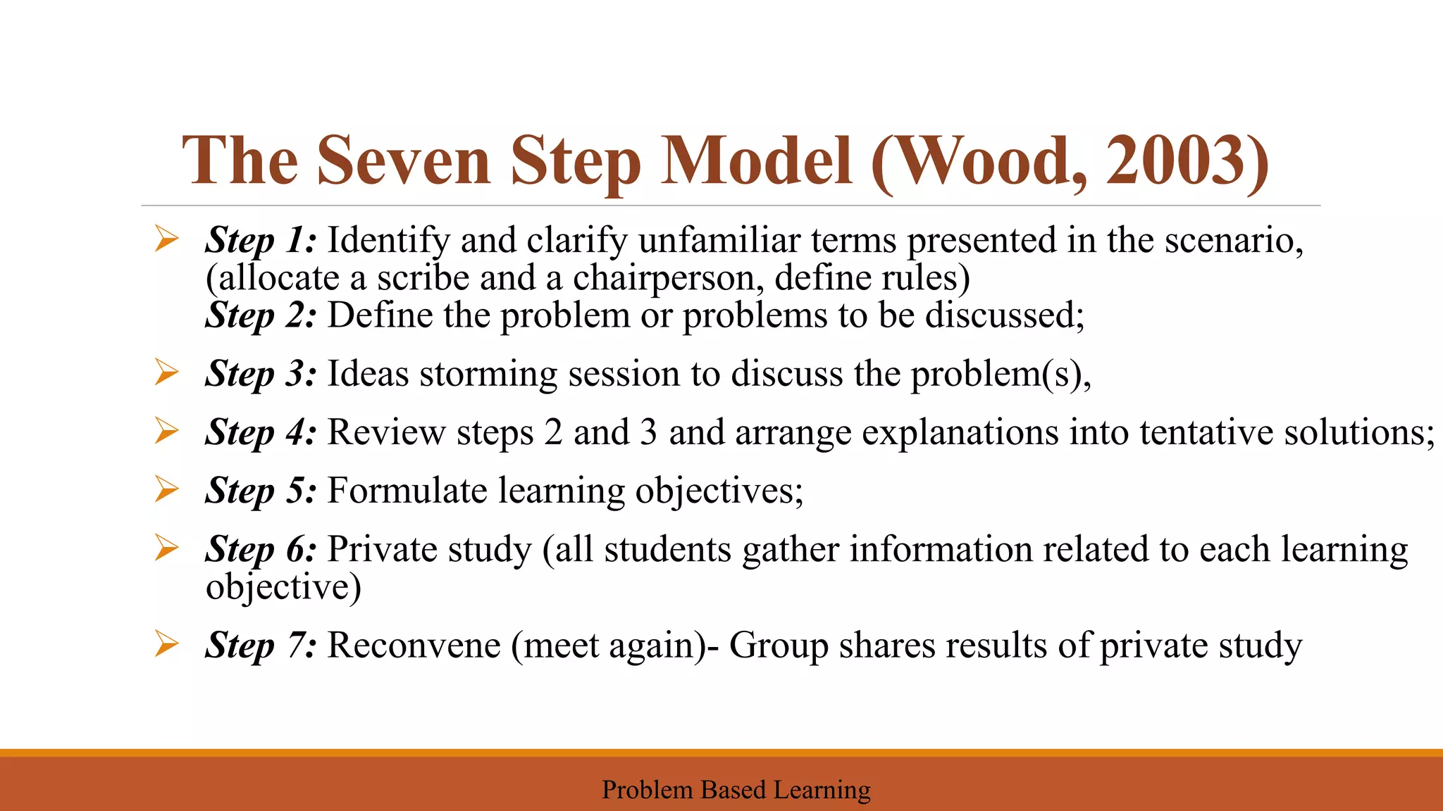 Problem based learning | PPTX