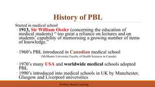 Problem based learning | PPT