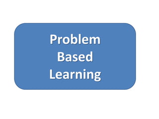 Problem
Based
Learning
 