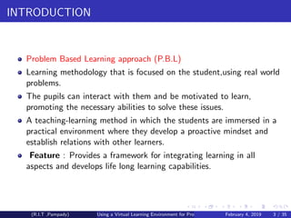 Problem based learning | PPT