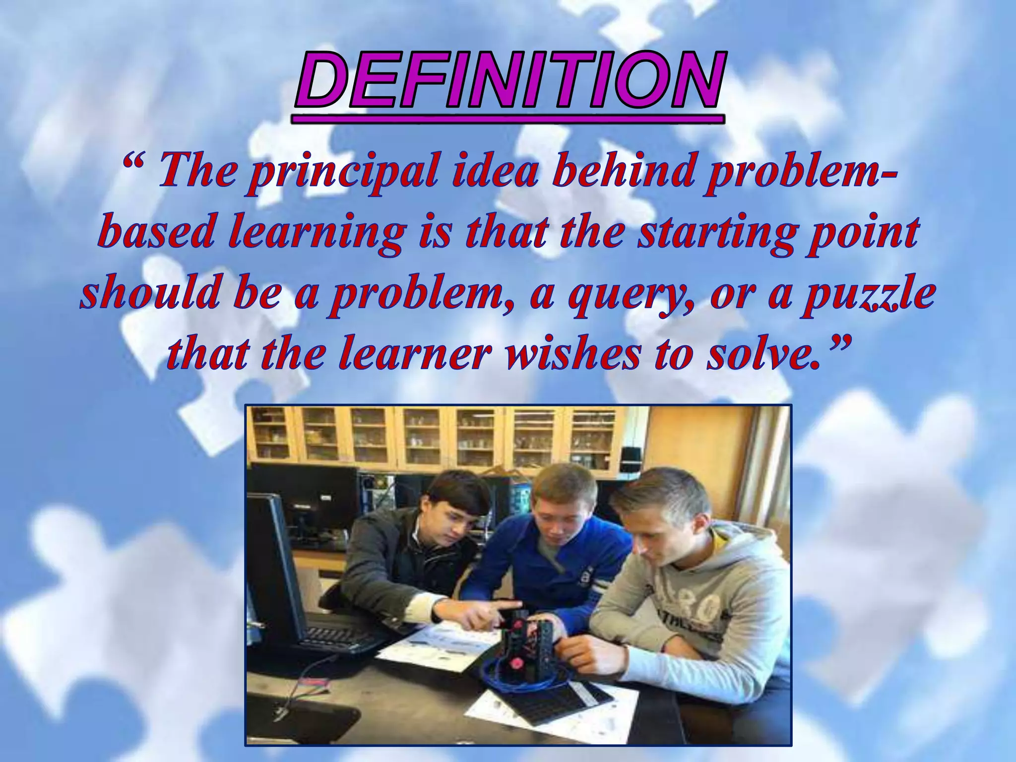 Problem based learning | PPT