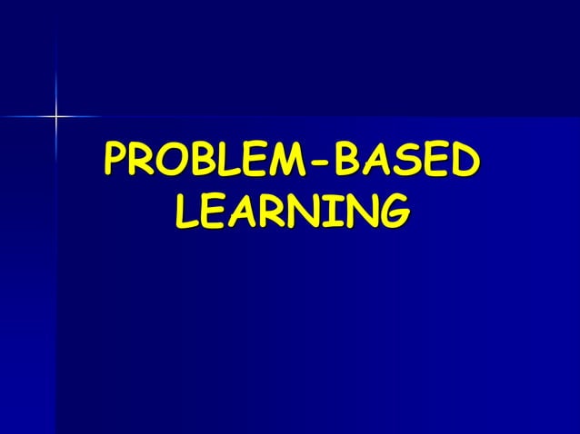Problem Based learning.ppt