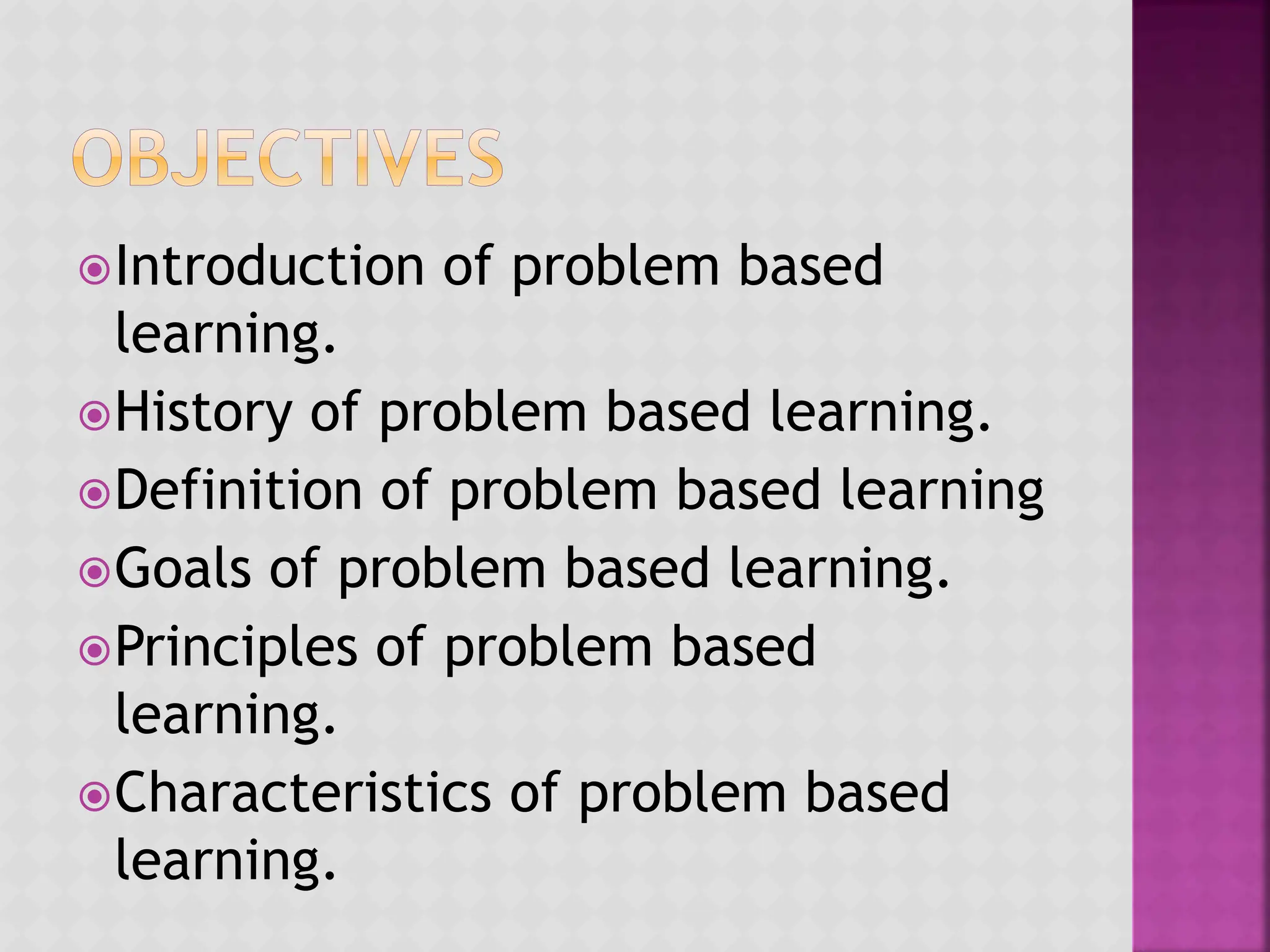 Problem Based Learning Nursing Education | PPTX
