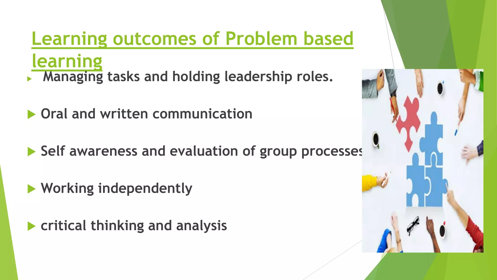 Problem based learning | PPT
