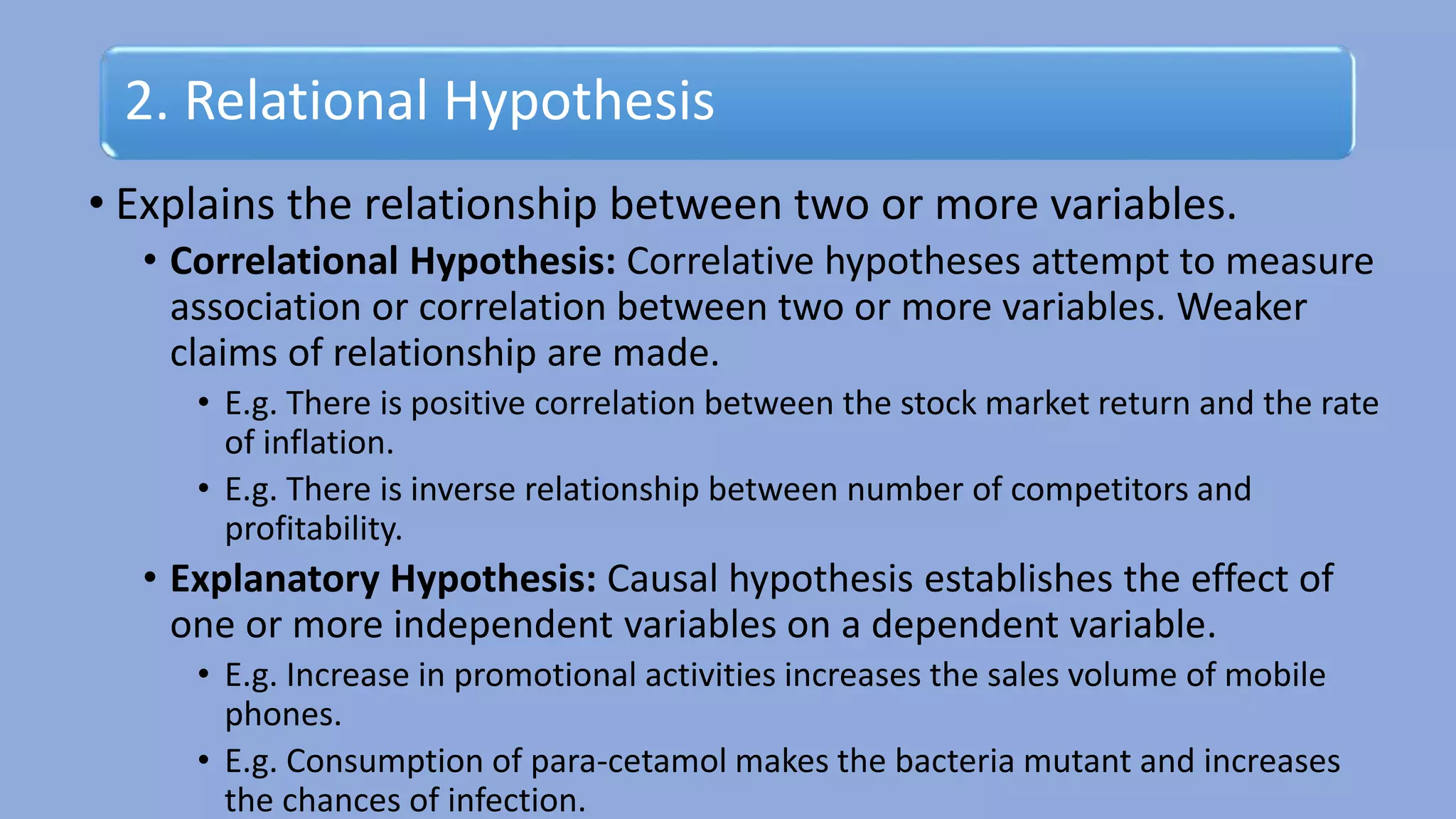 Problem definition and hypothesis formulation | PPTX