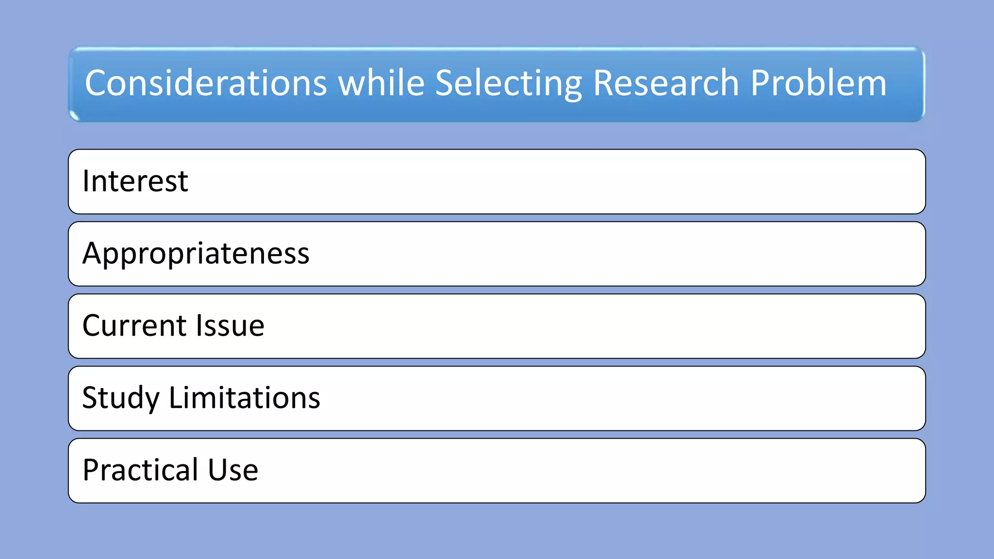 Problem definition and hypothesis formulation | PPTX
