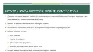 Problem Identification and Problem Solving.pptx | Auto Safety | Automotive