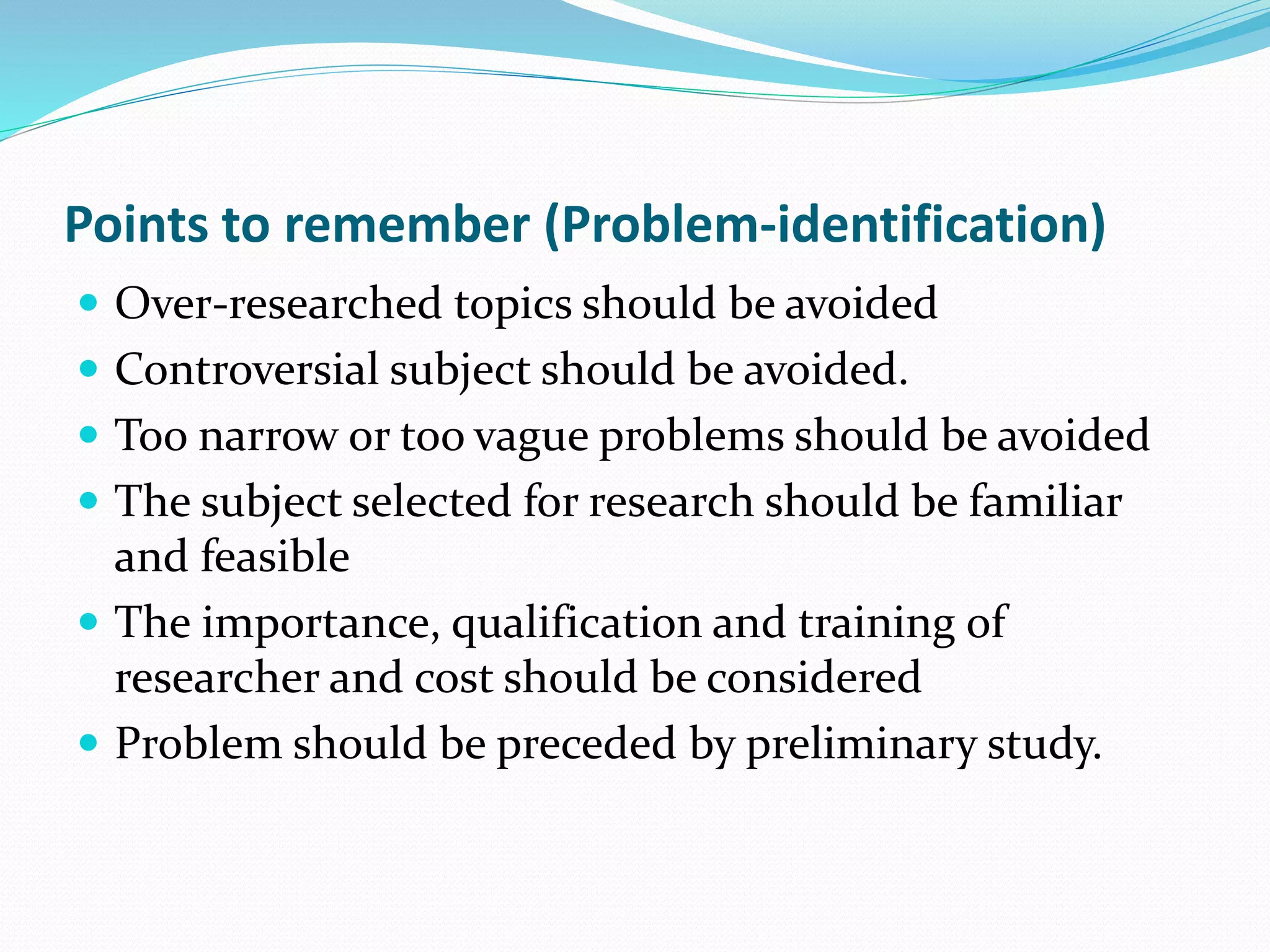 Problem Identification | PPTX