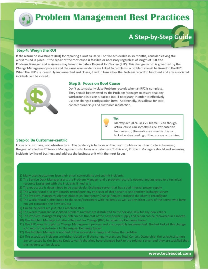 10 Best Practices For Effective Problem Management – YTIQ