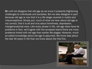 Problem of elder people in india | PPT