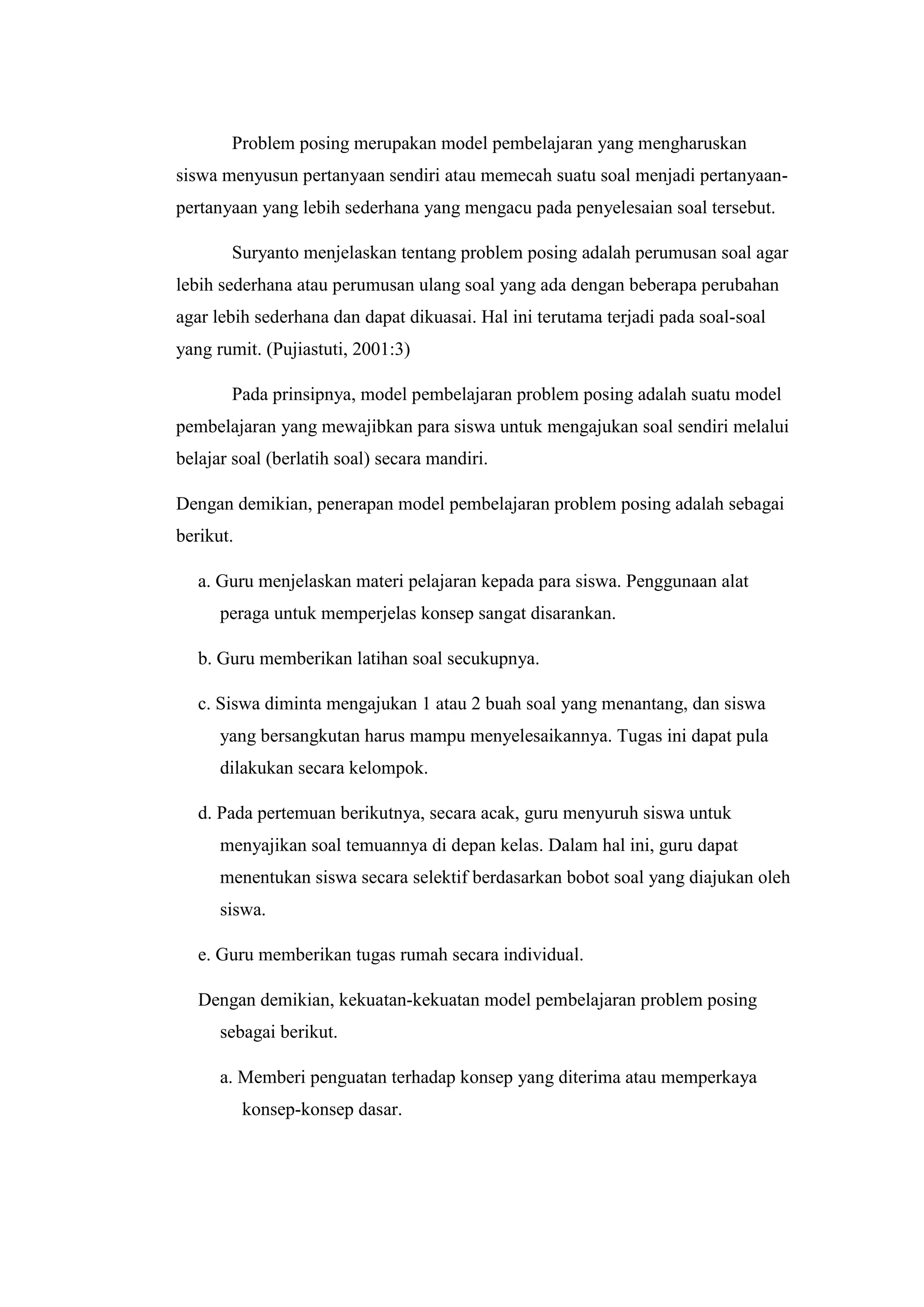 Problem posing | DOCX