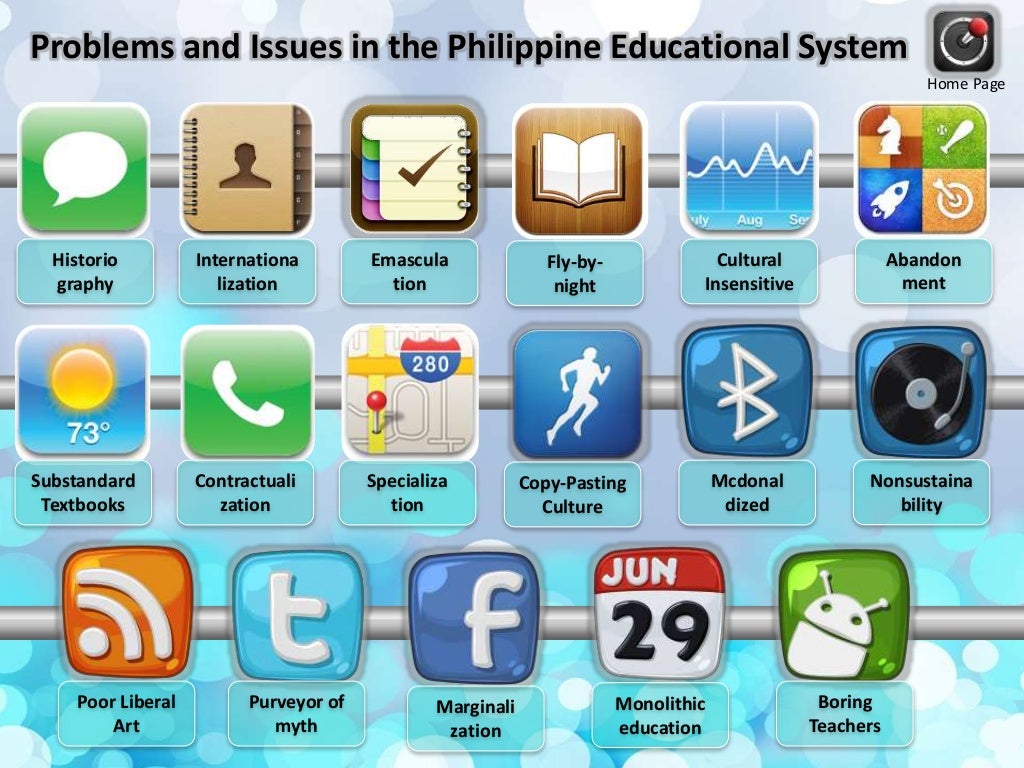 Problems and Issues in Philippine Education