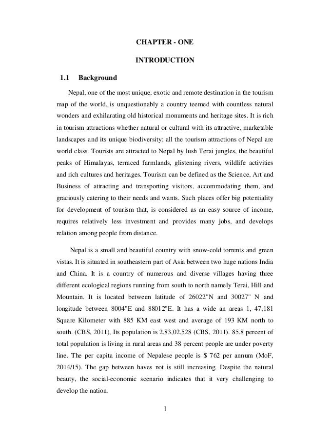 Thesis writing nepal