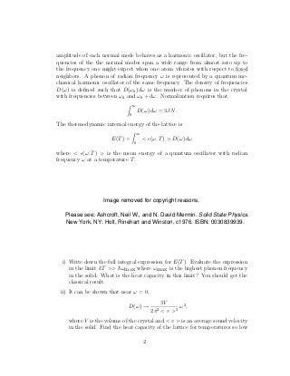 Problems and solutions statistical physics 1 | PDF