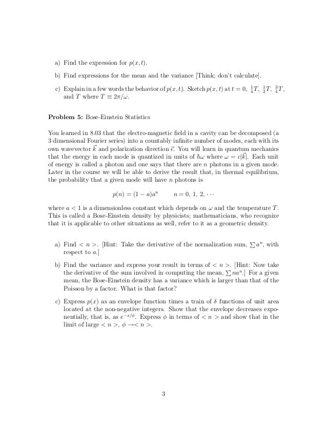 Problems And Solutions Statistical Physics 1