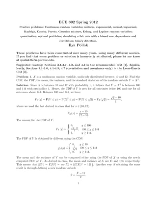Problems And Solutions 4