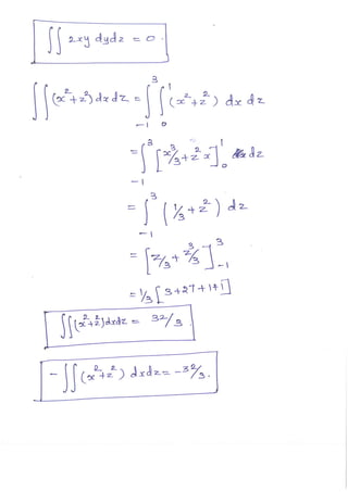 Problems divergence theorem | PDF