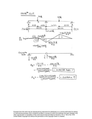 Excerpts from this work may be reproduced by instructors for distribution on a not-for-profit basis for testing
or instructional purposes only to students enrolled in courses for which the textbook has been adopted. Any
other reproduction or translation of this work beyond that permitted by Sections 107 or 108 of the 1976
United States Copyright Act without the permission of the copyright owner is unlawful.
 