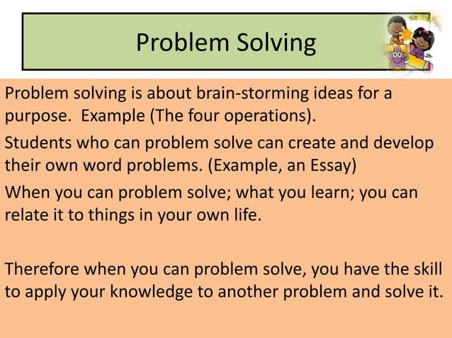 Problem Solving In Mathematics | PPT