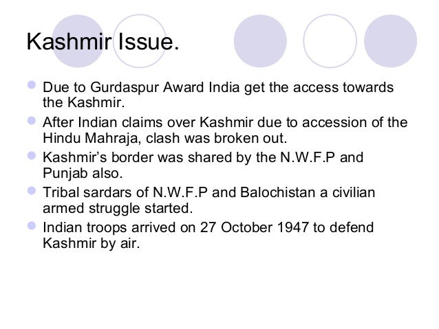 Essay about problems and solutions kashmir