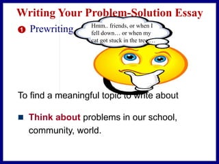 problem solution writing