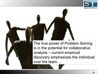 Web Servers are one thing, Nuclear Reactors are a bit more dangerous – there are systems which absolutely  must not  FAIL. The true power of Problem Solving is in the potential for collaborative analysis – current empirical discovery emphasizes the individual over the team…  