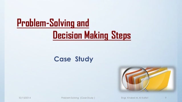 Problem solving case studies business