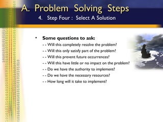 Problem solving | PPT