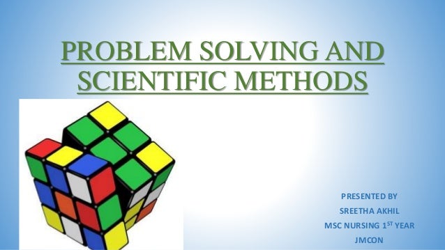 science problem solving examples