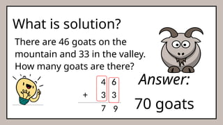 PROBLEM SOLVING involving addition pptx | PPTX