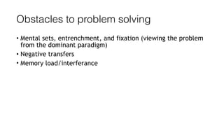 Fixation Problem Solving Examples Comprehensive Problem Solving Techniques and Strategies for Effective ...