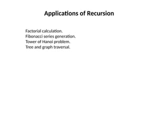 Introduction To Recursion Solving Problem Problem_Solving_Algorithms_Recursion_Custom_Design.pptx