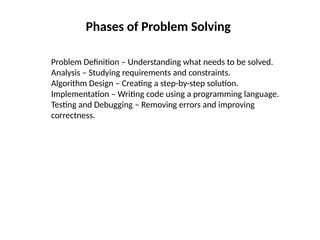 Introduction To Recursion Solving Problem Problem_Solving_Algorithms_Recursion_Custom_Design.pptx