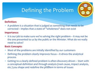 Problem Solving and Analytical Thinking in the Public Sector.ppt