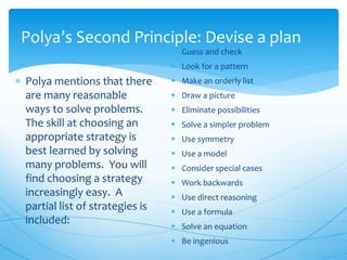 Problem Solving and Reasoning | PPTX