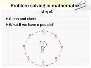 Problem solving strategies in mathematics and computer science | PPT