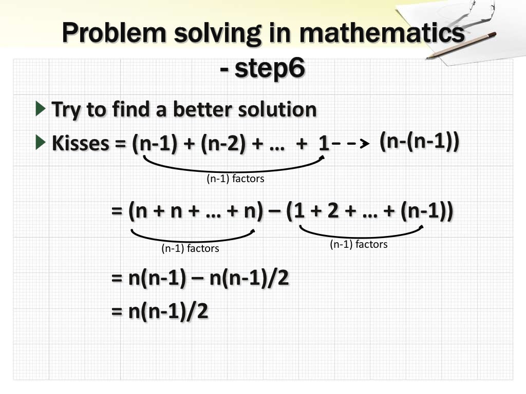 Problem solving strategies in mathematics and computer science