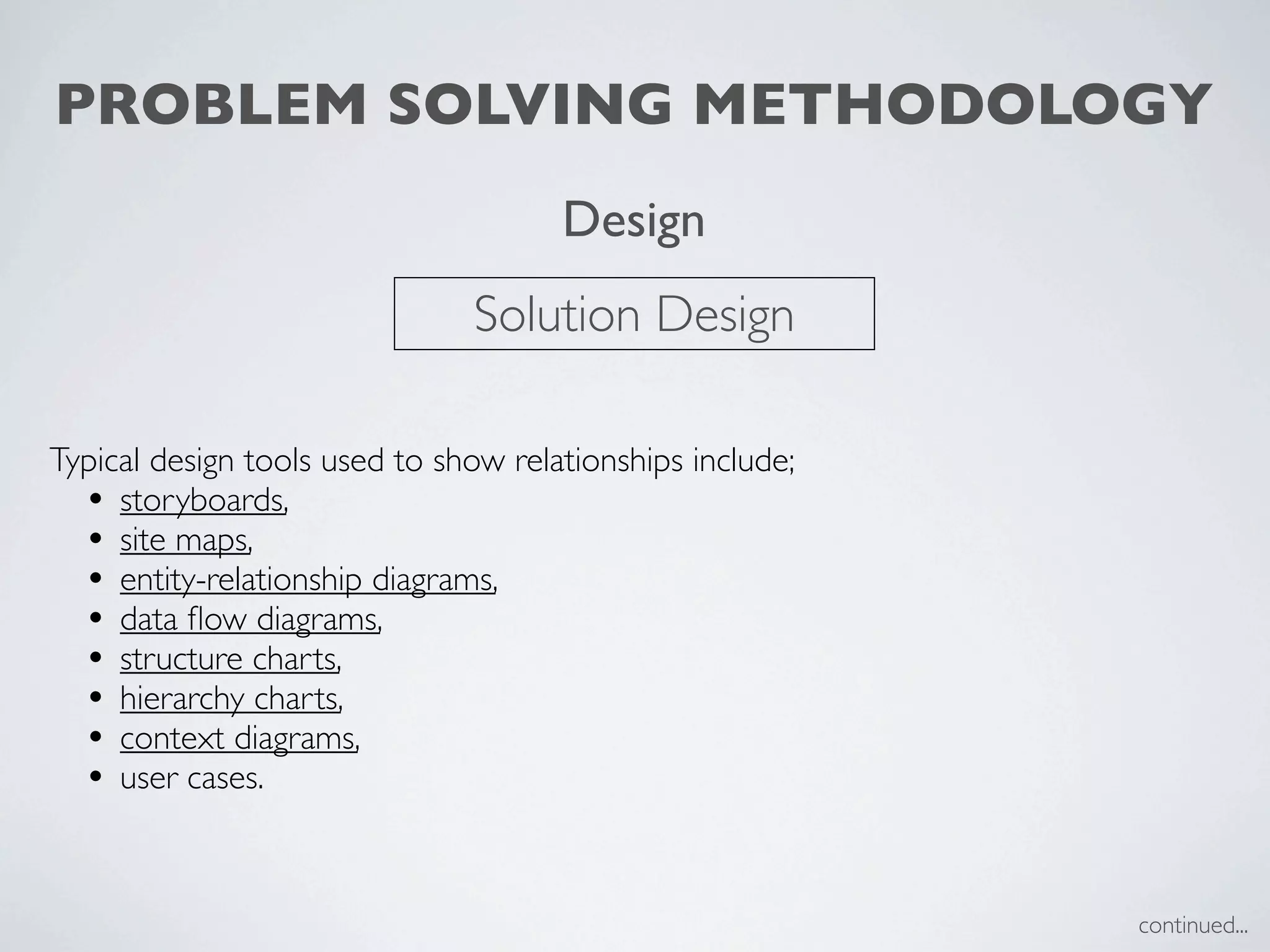 Problem solving methodology | PPT