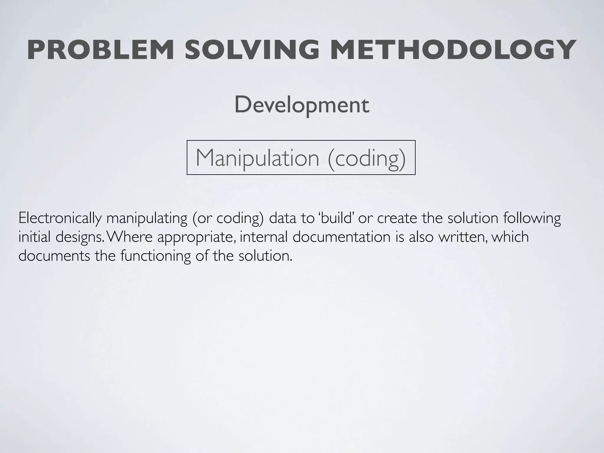 Problem solving methodology | PPT