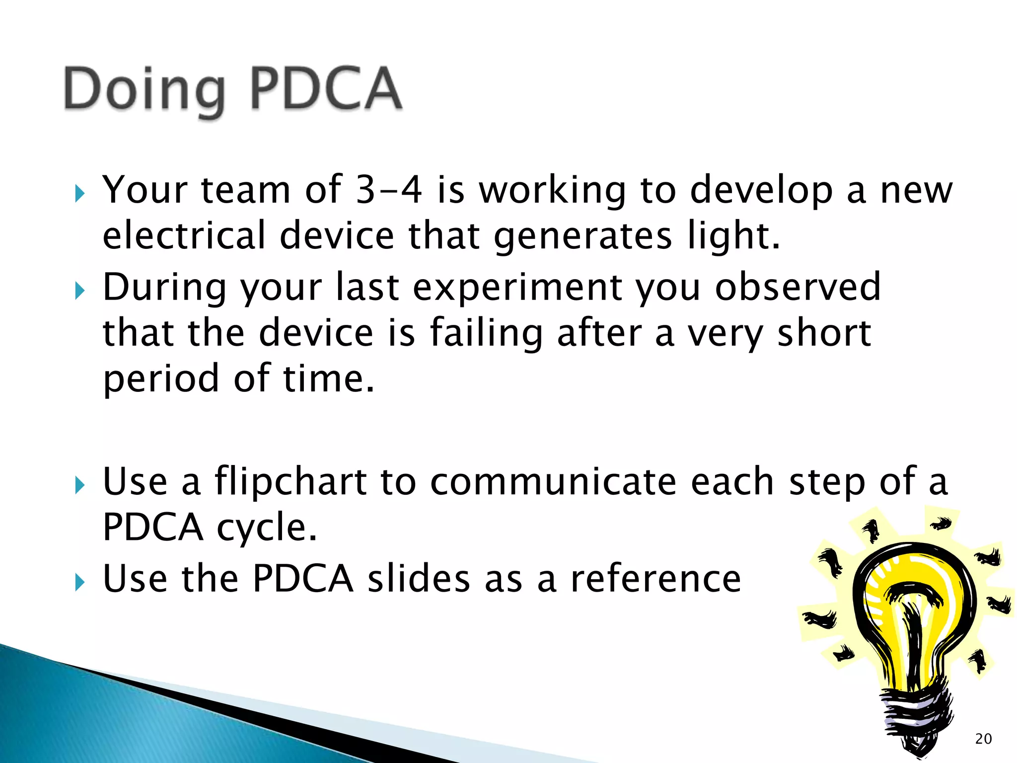 Set goals and targets15