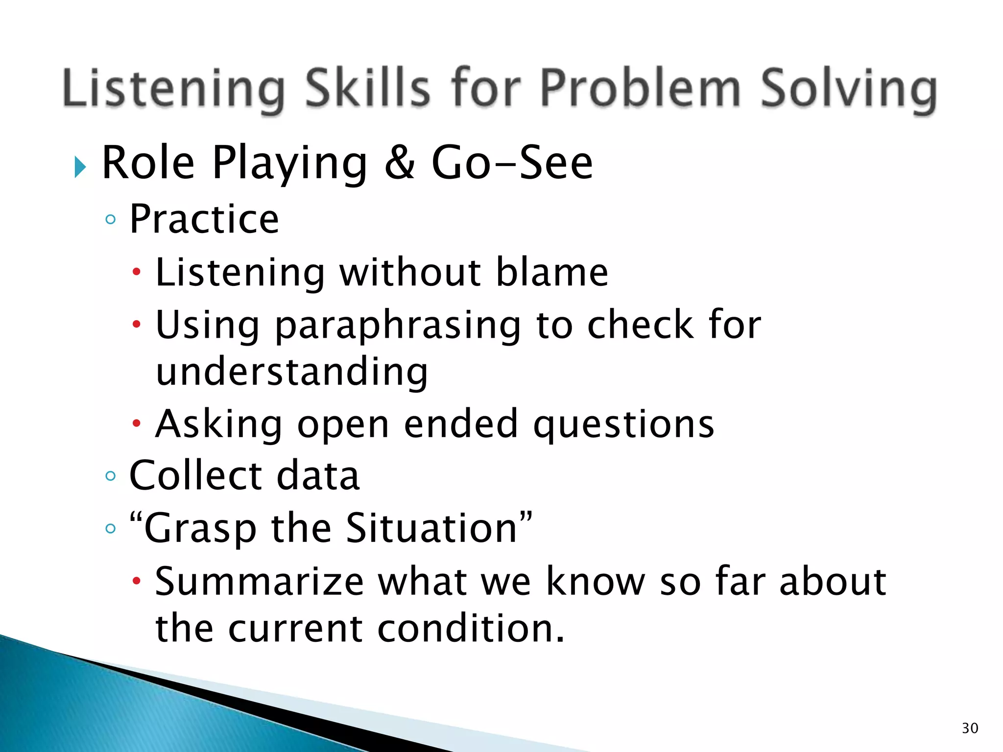 What changes do we need to make?