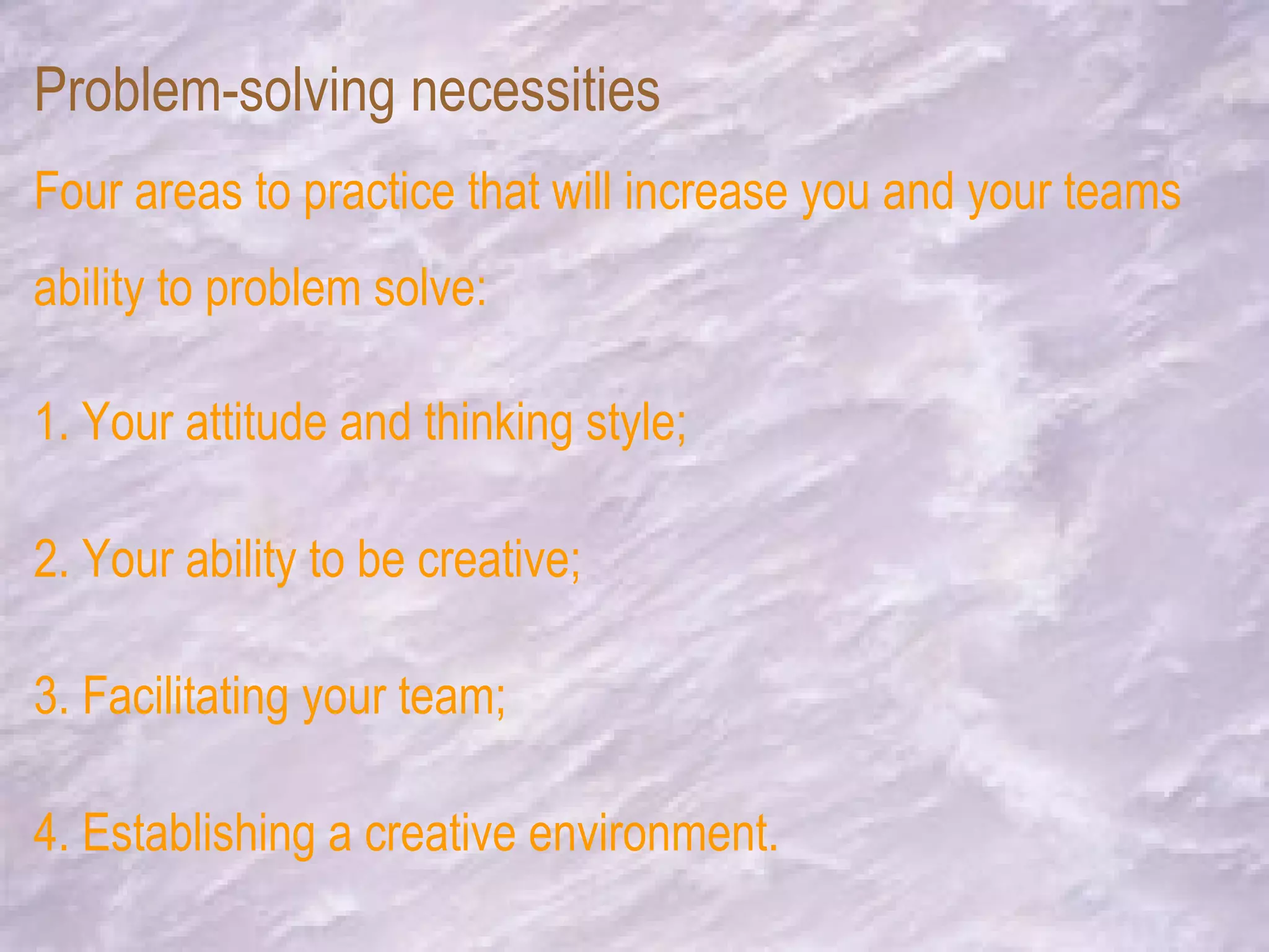Problem solving skills | PPT